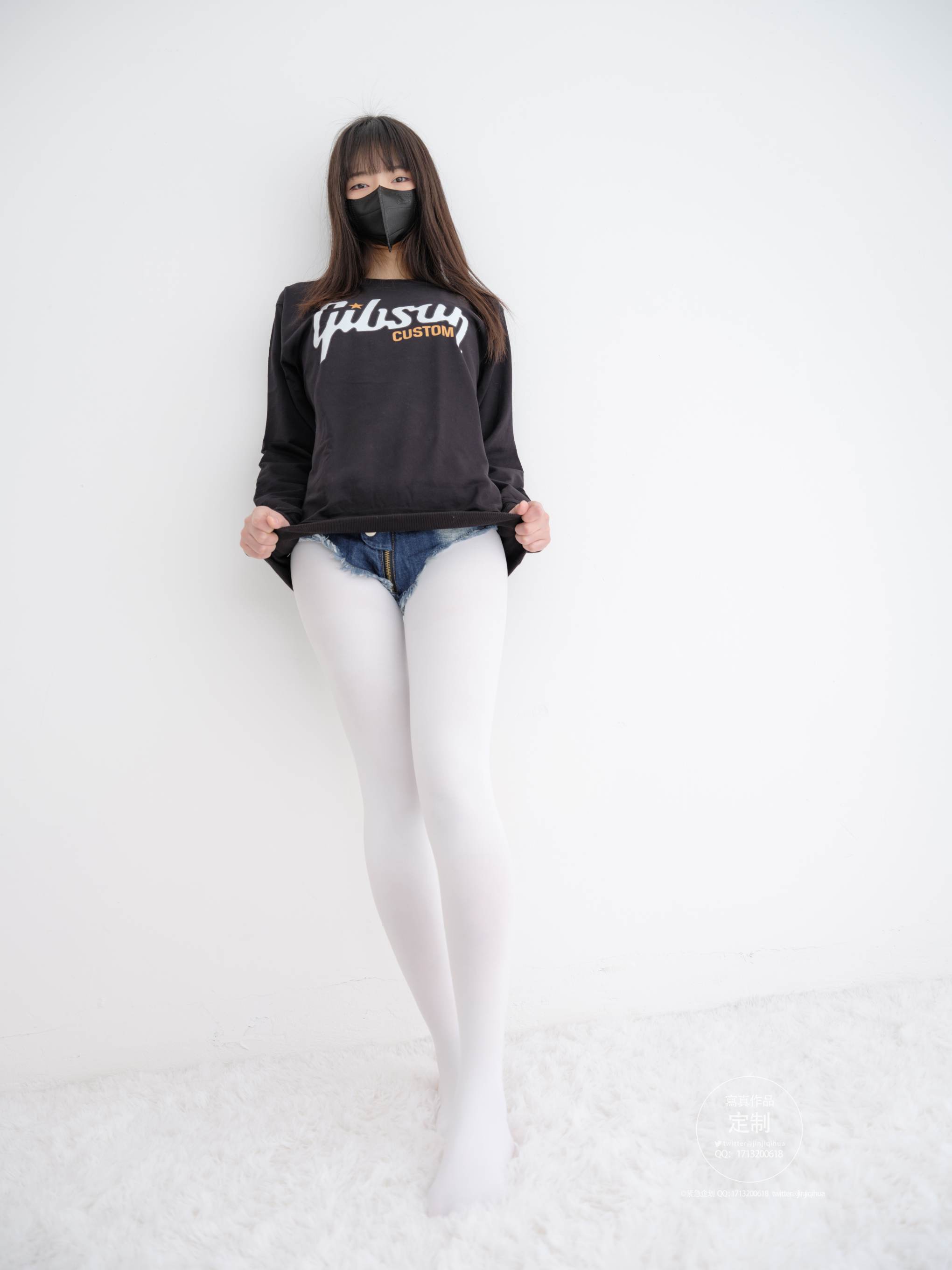 紧急企划-#ex-001 见希w 白丝牛仔裤 [79P1V-2.8GB]