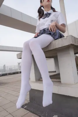 小夜 真空白丝 80D 户外