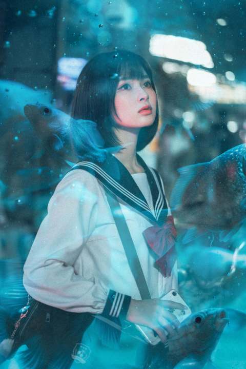 河豚抚子-金鱼JK [25P-366MB]