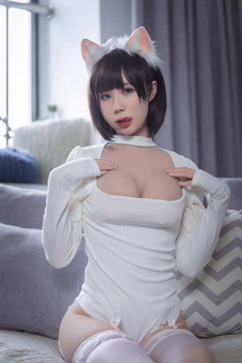 西园寺南歌-白猫白色连体衣 [30P-121MB]