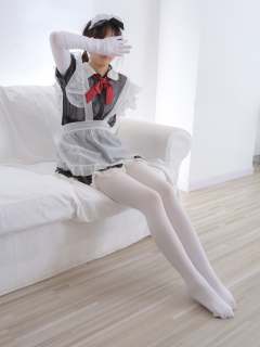 雨云-04E4K 女仆装白丝 [108P1V-6.64GB]