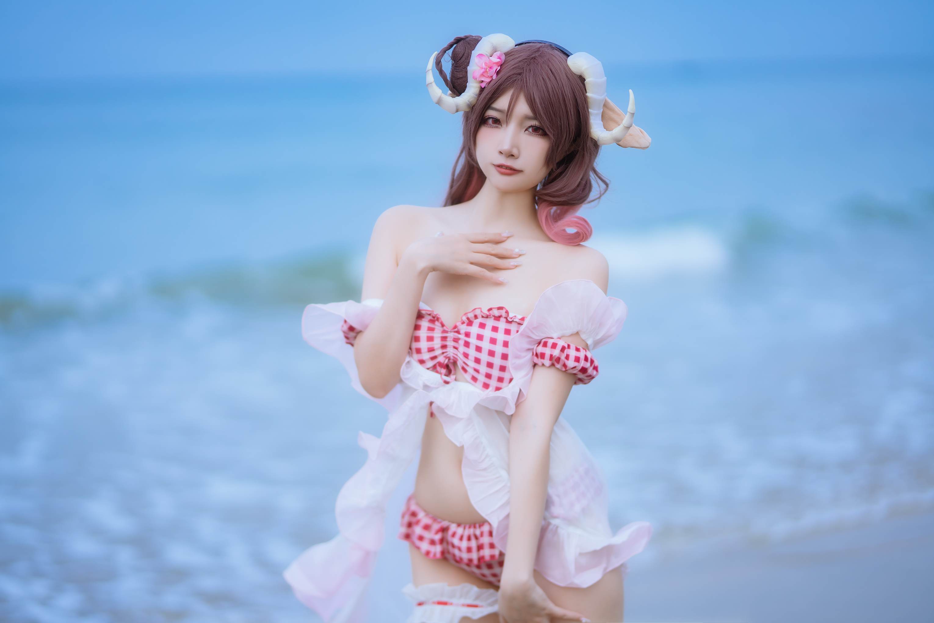 二佐Nisa-泰拉夏日纪事 方舟艾雅法拉泳装 [34P-594MB]