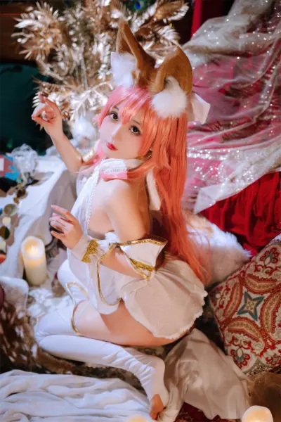 玉藻前舞娘 涂油