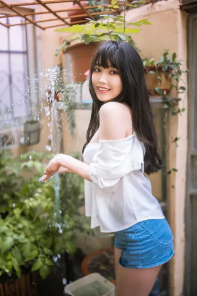 夏日小院