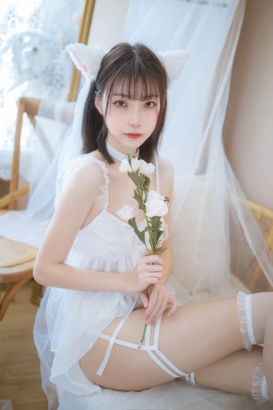 少女白色裙 [41P-627MB]