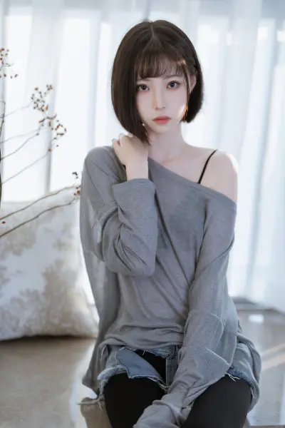 半透毛衣