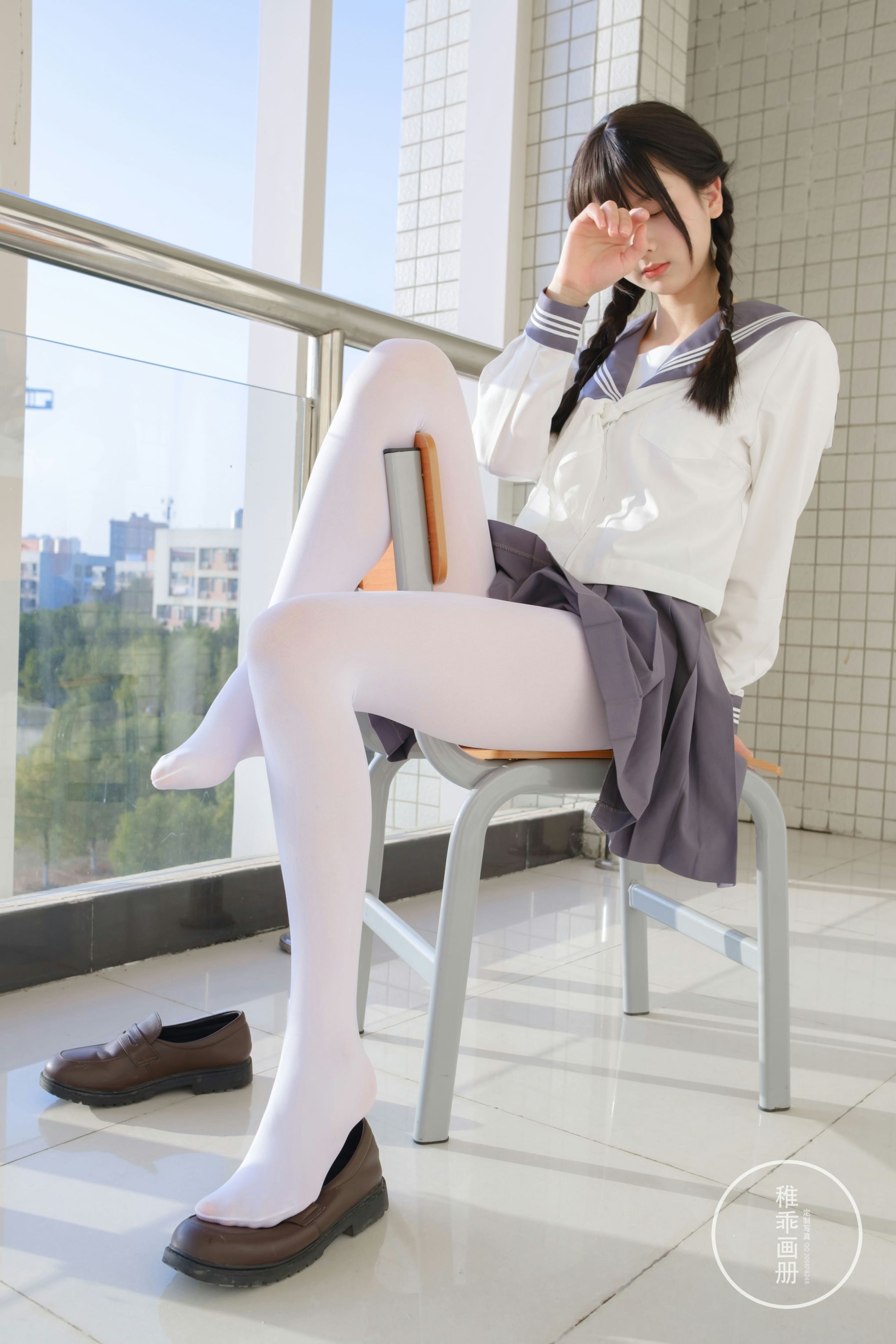 稚乖画册-晴空03 赤西夜夜 白丝双马尾jk [71P1V-1.00GB]