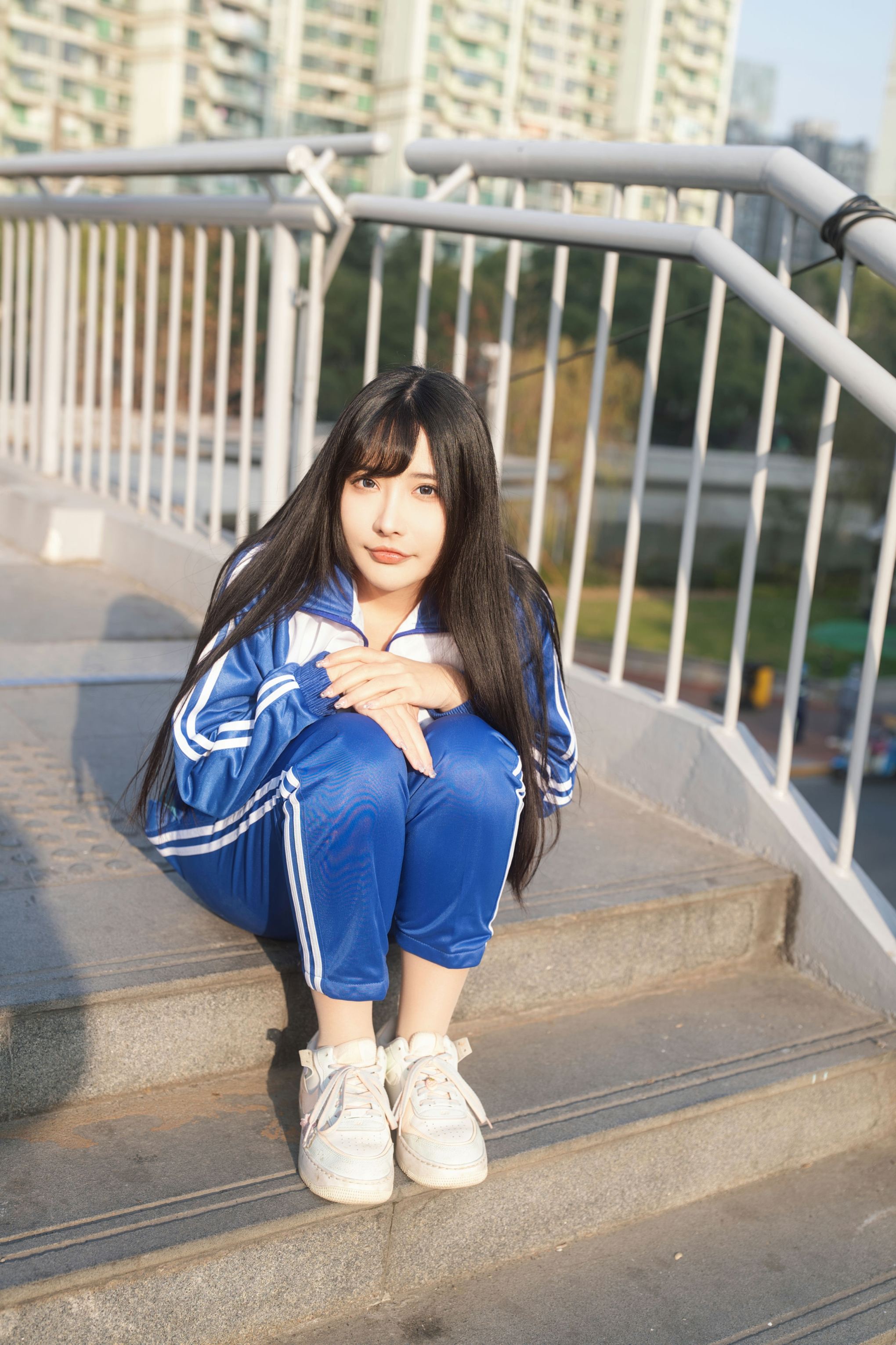 糖果果Candy-23年3月舰长 户外校服 [142P-1.07GB]