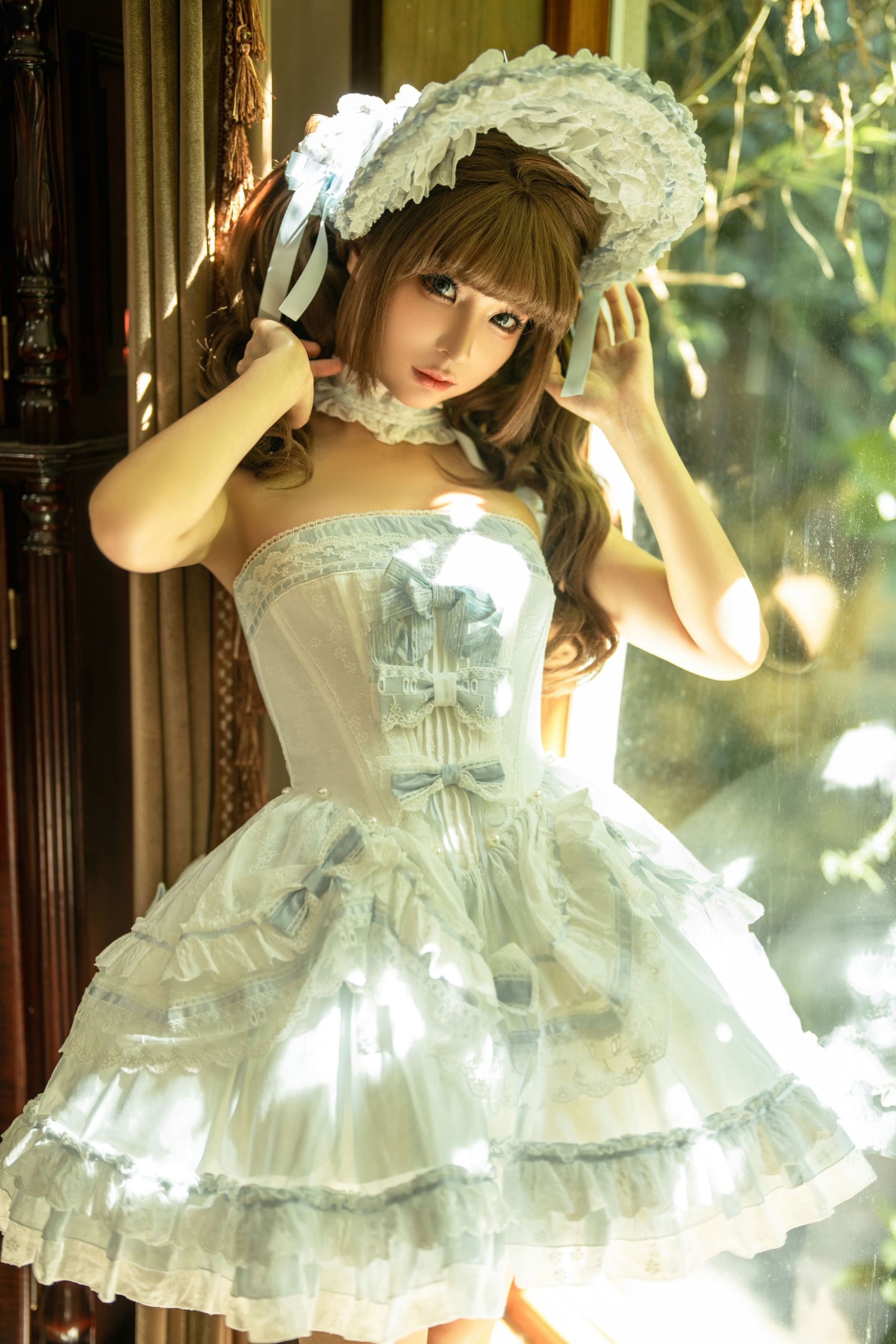 蠢沫沫-2024年2月T3赠送 公主裙 [31P-353MB]