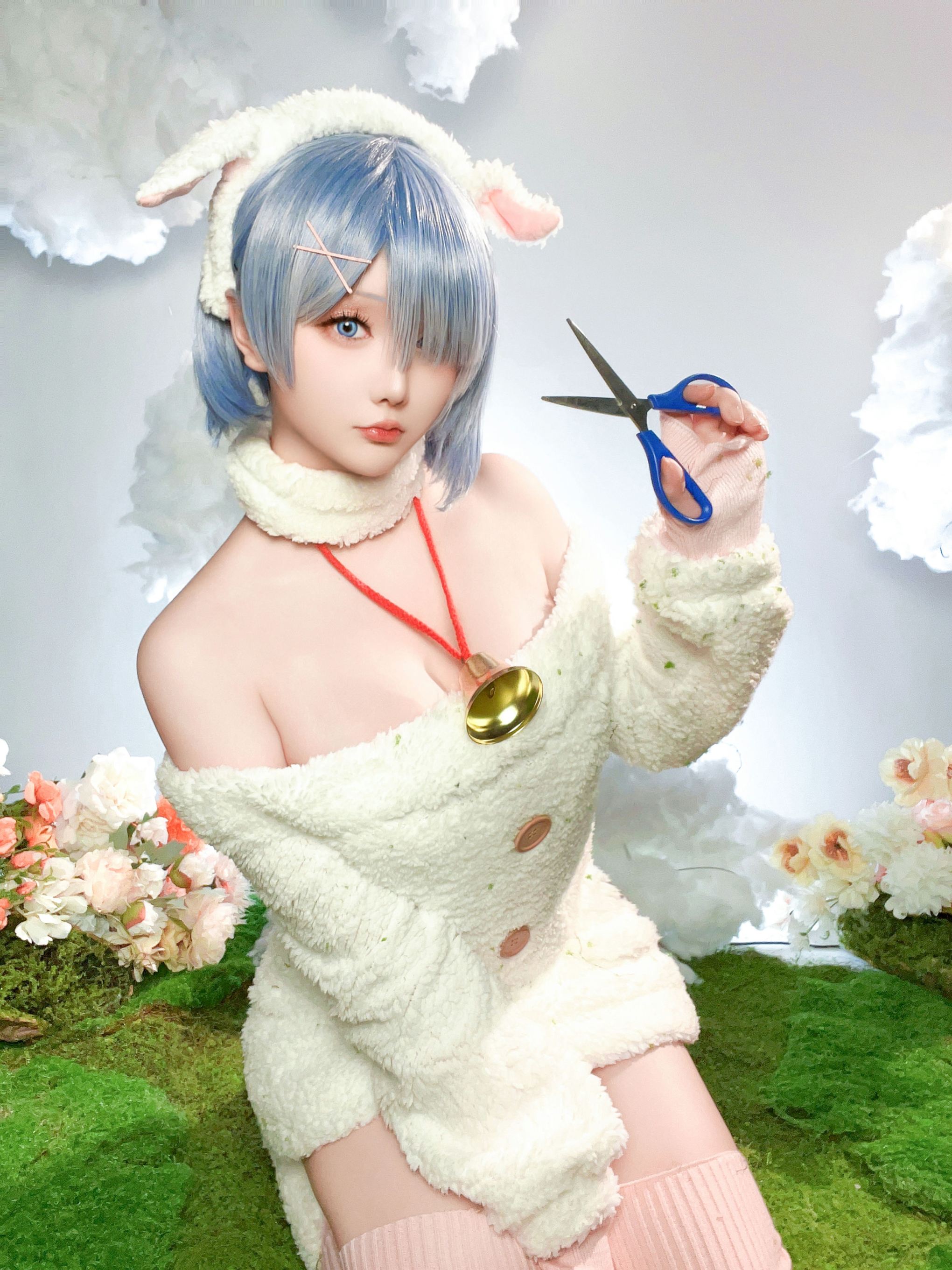 星之迟迟-2024年01月计划赠品 RE0—蕾姆 绵羊ver [38P-217MB]