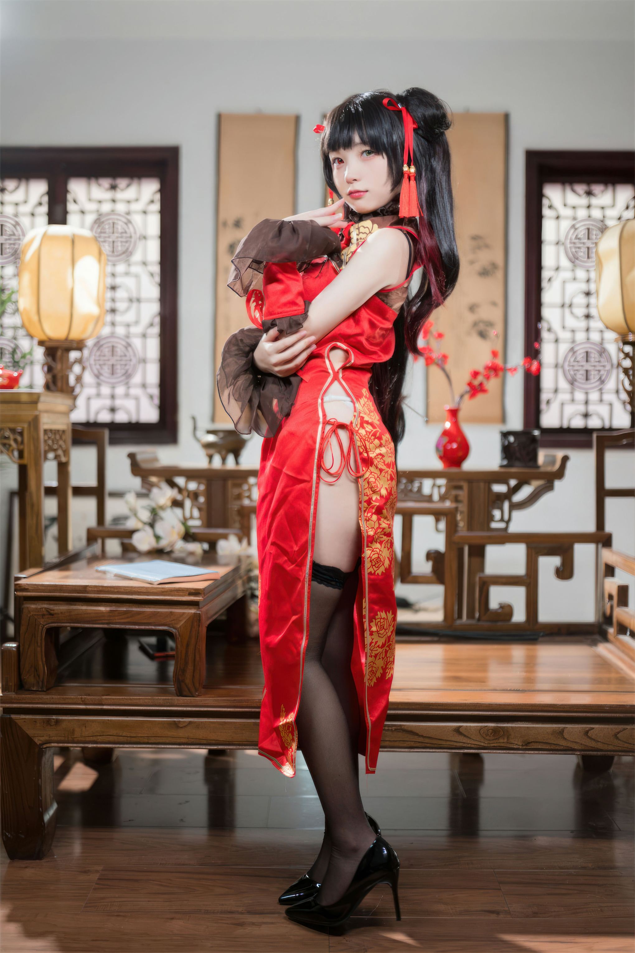 花铃Hana-时崎狂三旗袍 [66P-546MB]