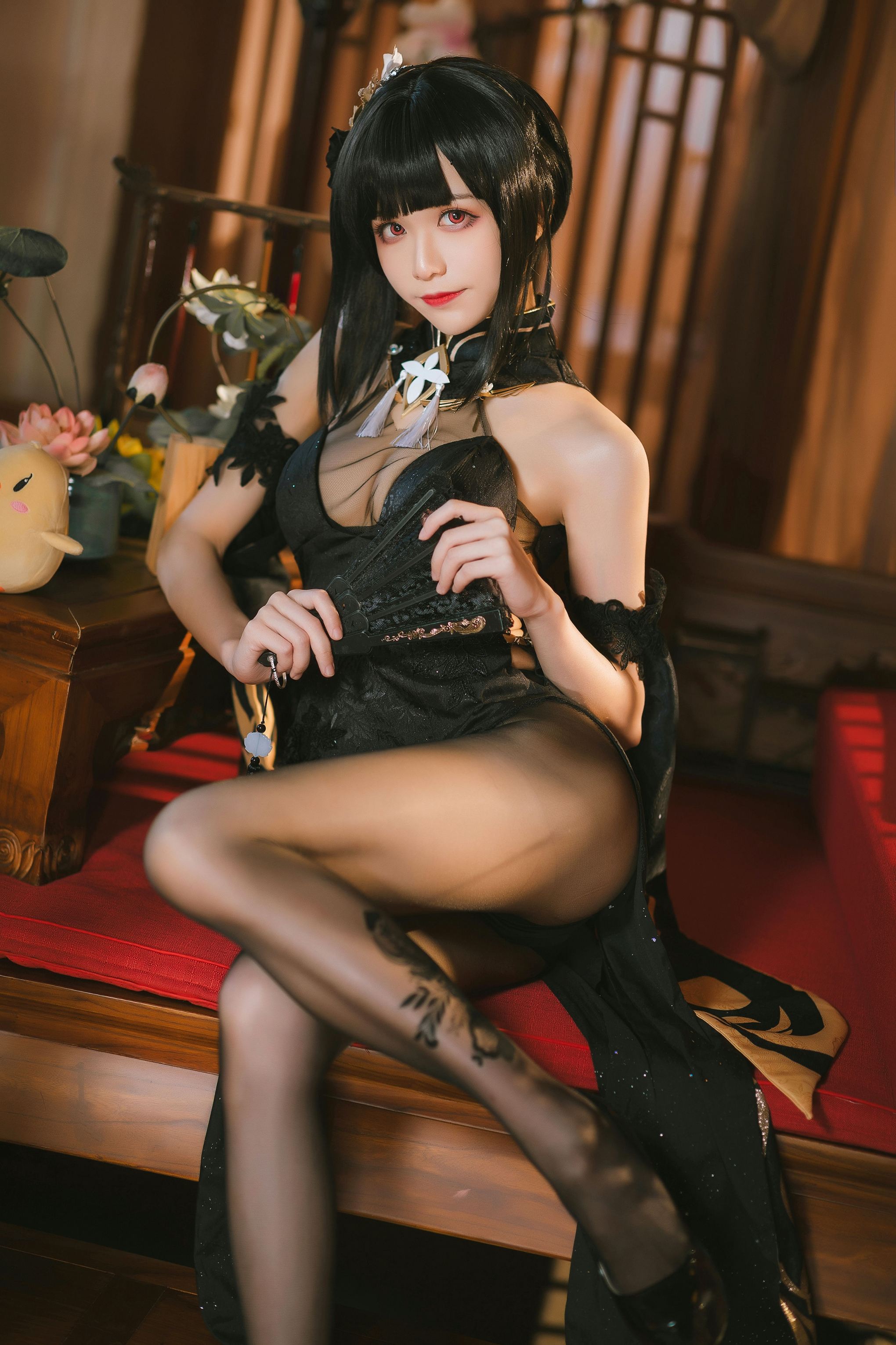 Tomoyo酱-碧蓝航线 镇海旗袍 [27P-164MB]