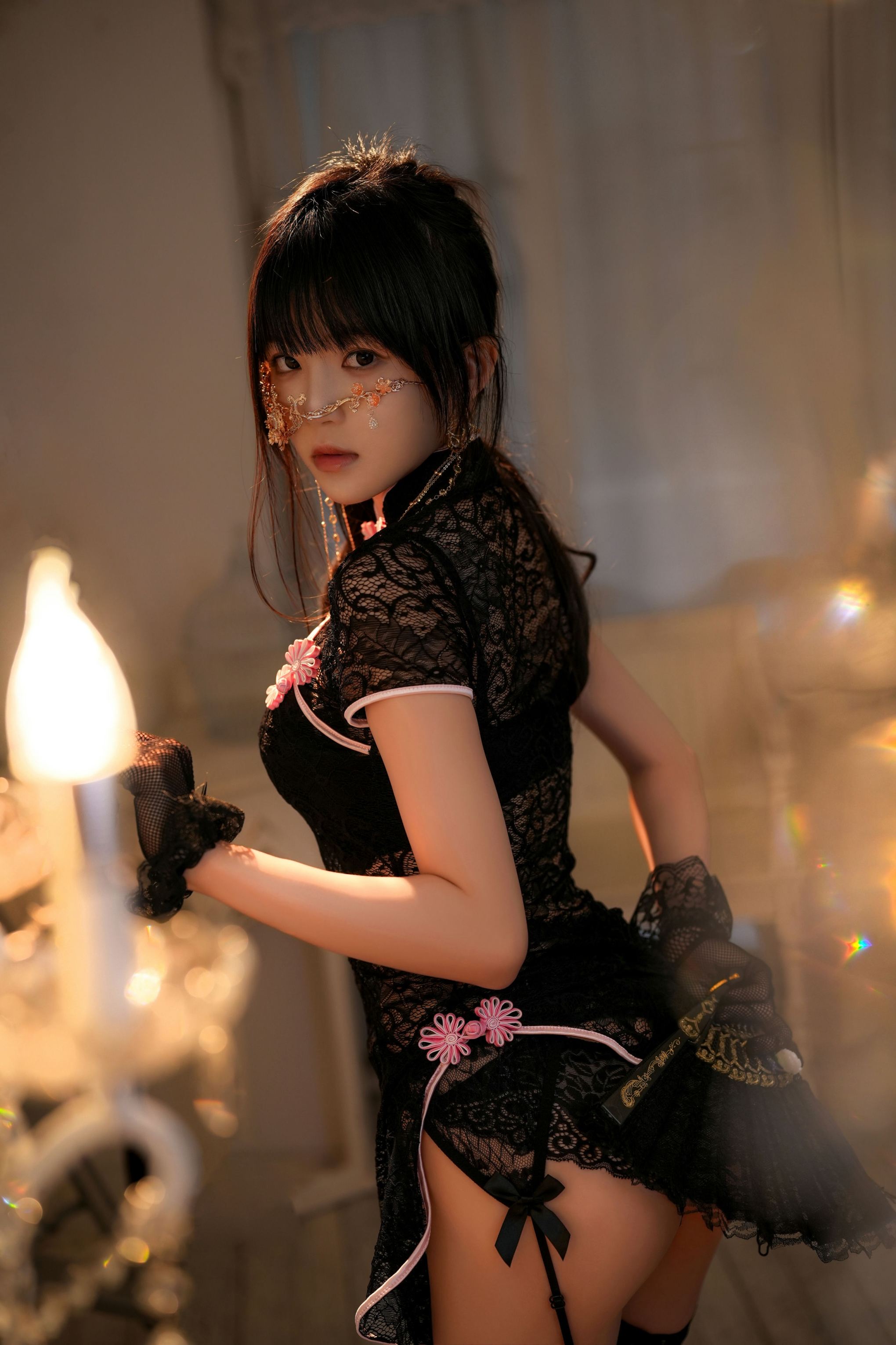 桜桃喵-面具舞会 [16P-208MB]