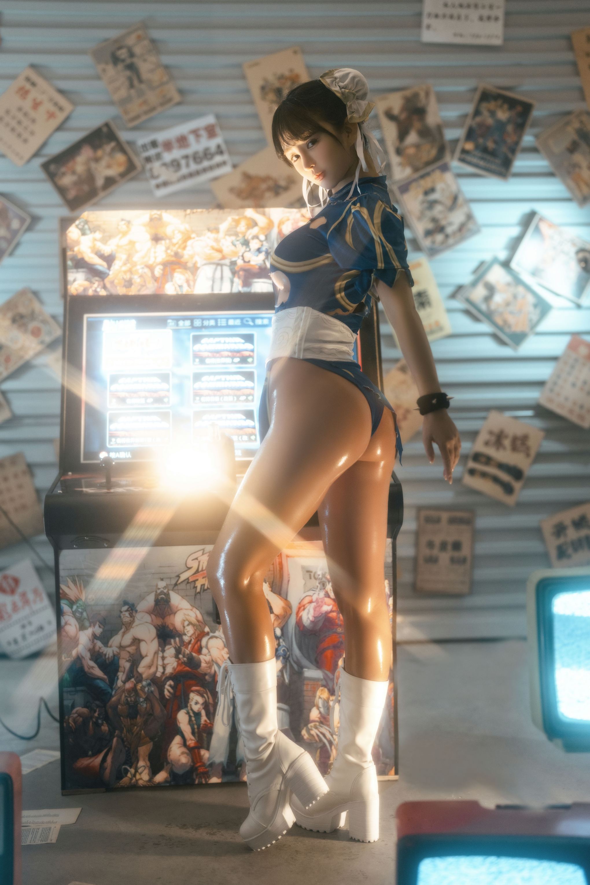 宁宁子同学(桜井宁宁)-三月月刊 电玩春丽 [60P-1.20GB]