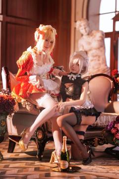 &面饼仙儿 Claudius x Kyrielight Maid [22P-224MB]