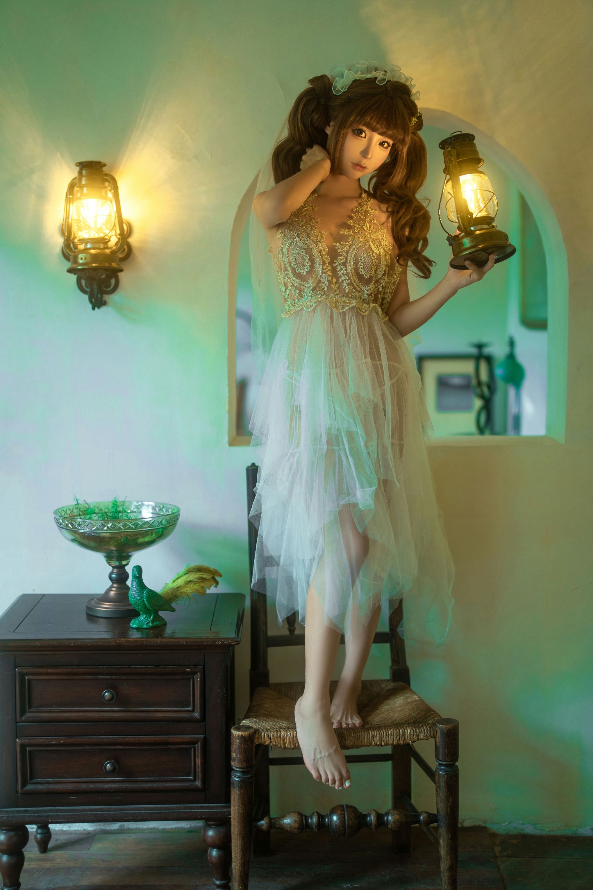 蠢沫沫-2024年03月T1订阅《烛灯》 [39P-384MB]