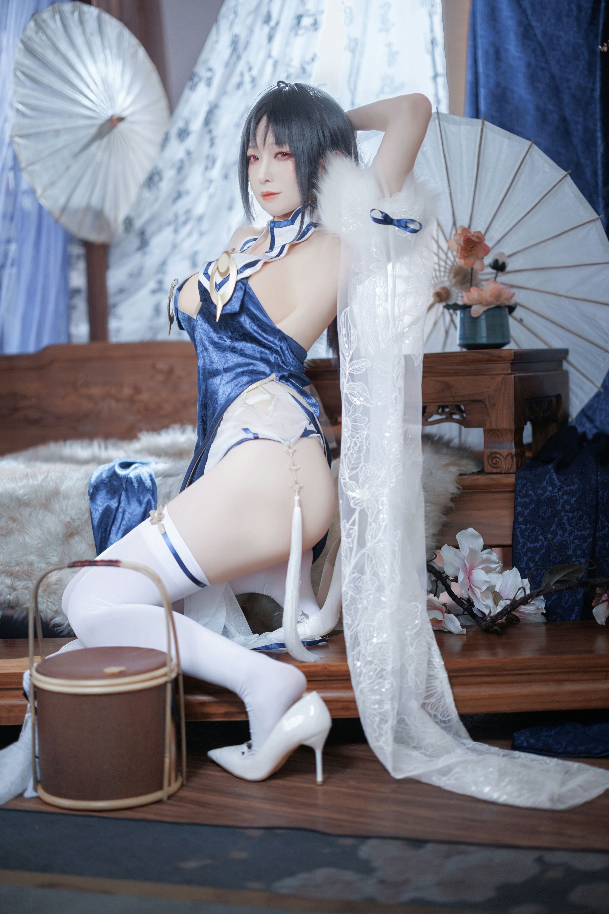 封疆疆v-碧蓝航线 定安旗袍 [37P-506MB]