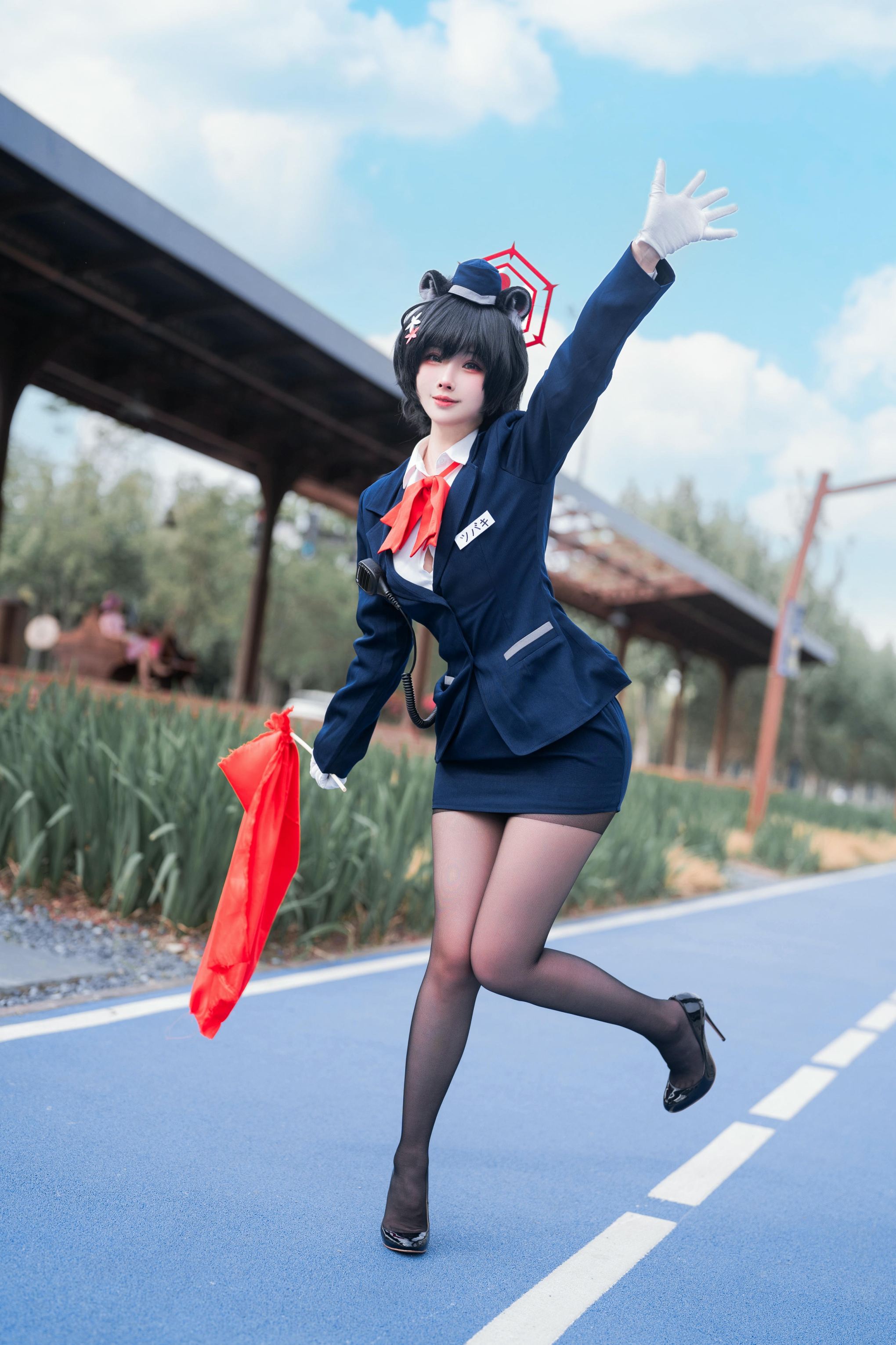 rioko凉凉子-蔚蓝档案 导游椿 [62P12V-1.03GB]