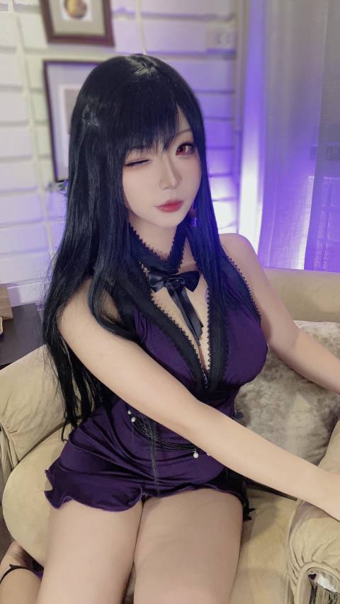 yuuhui玉汇-Patreon订阅 蒂法礼服 [28P1V-209MB]