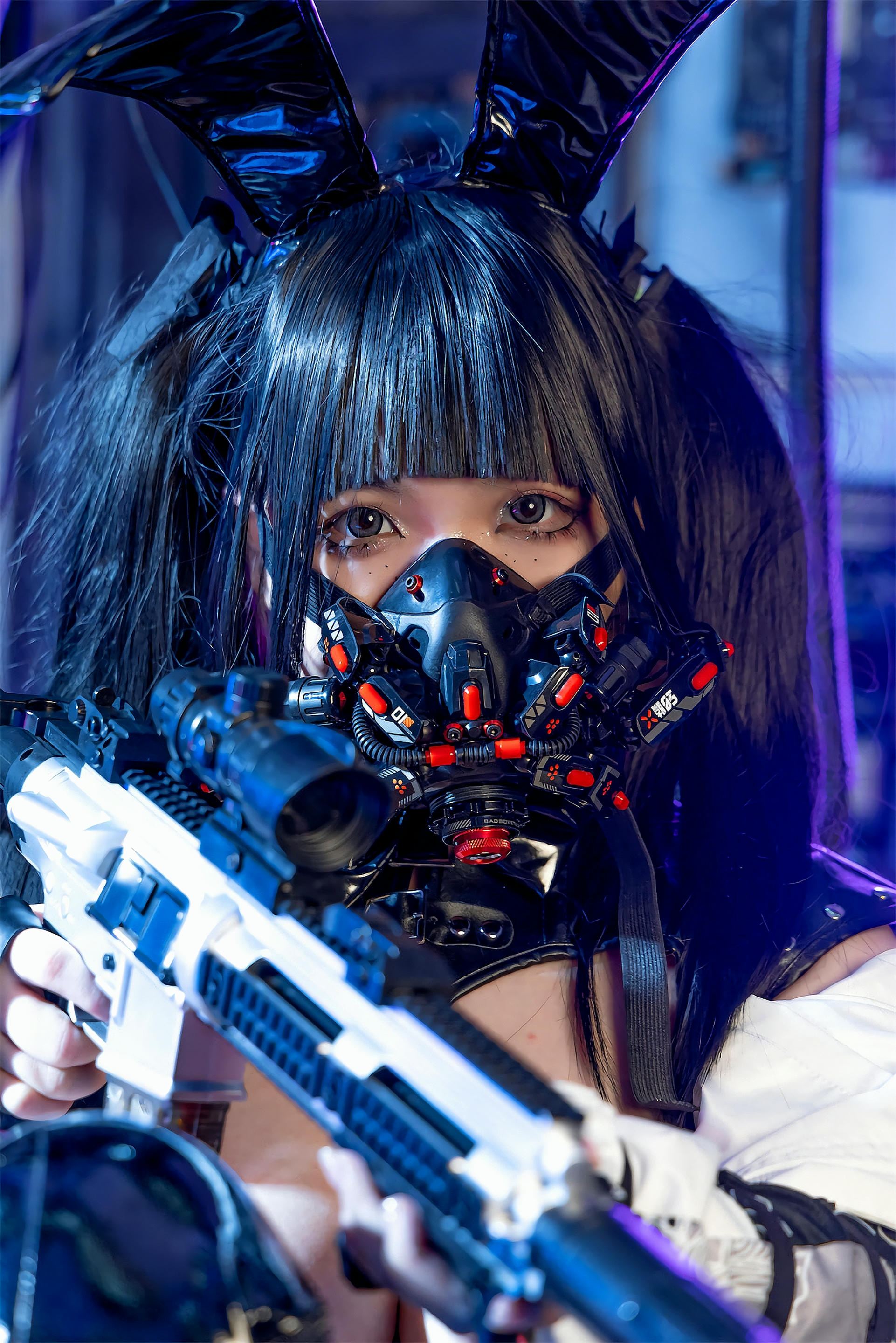 自闭颜球球(无颜小天使wy)- 2023赛博 透明兔女郎 [94P4V-598MB]