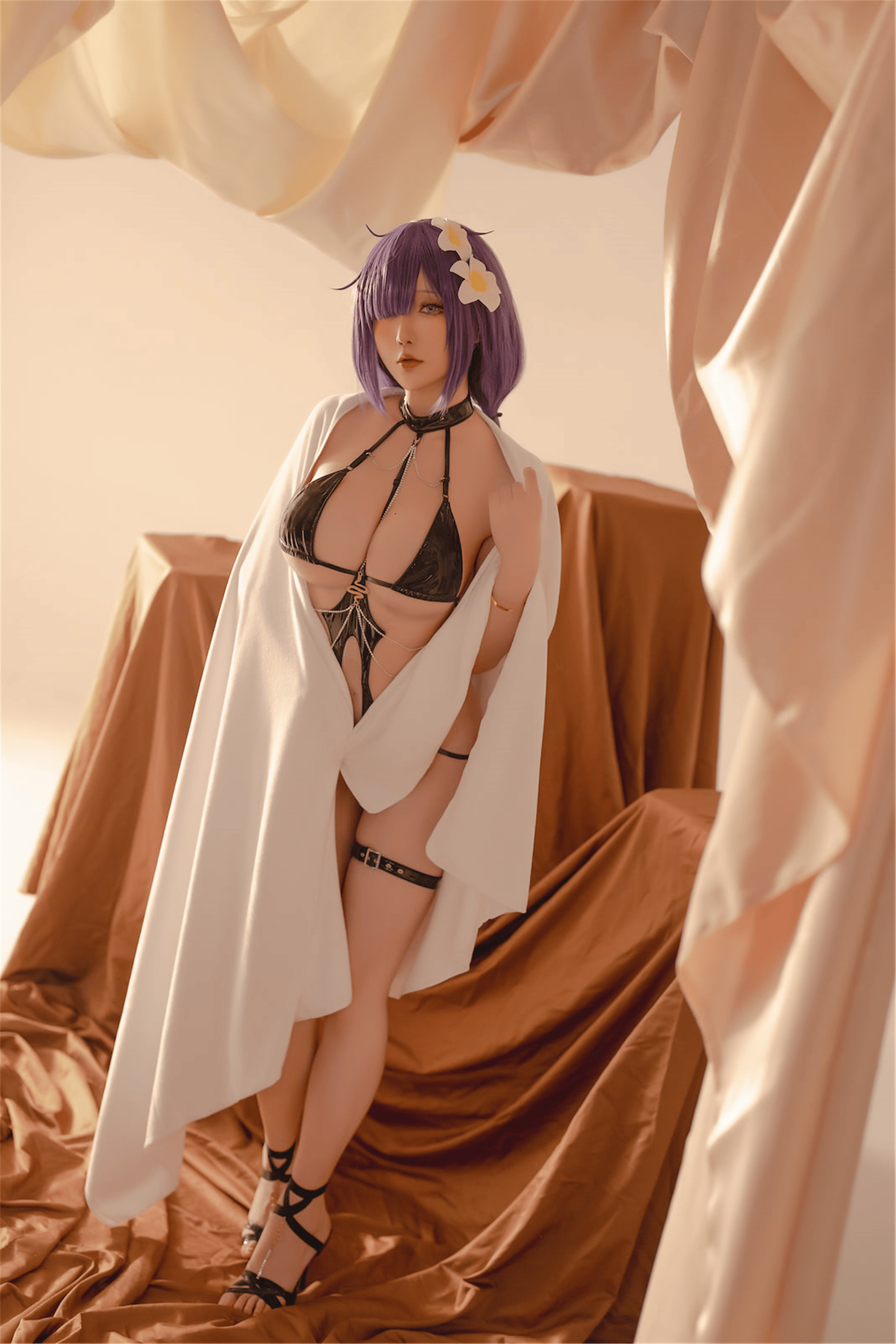 星之迟迟-2024年08月计划F 碧蓝航线 莫加多尔泳装 [54P-370MB]