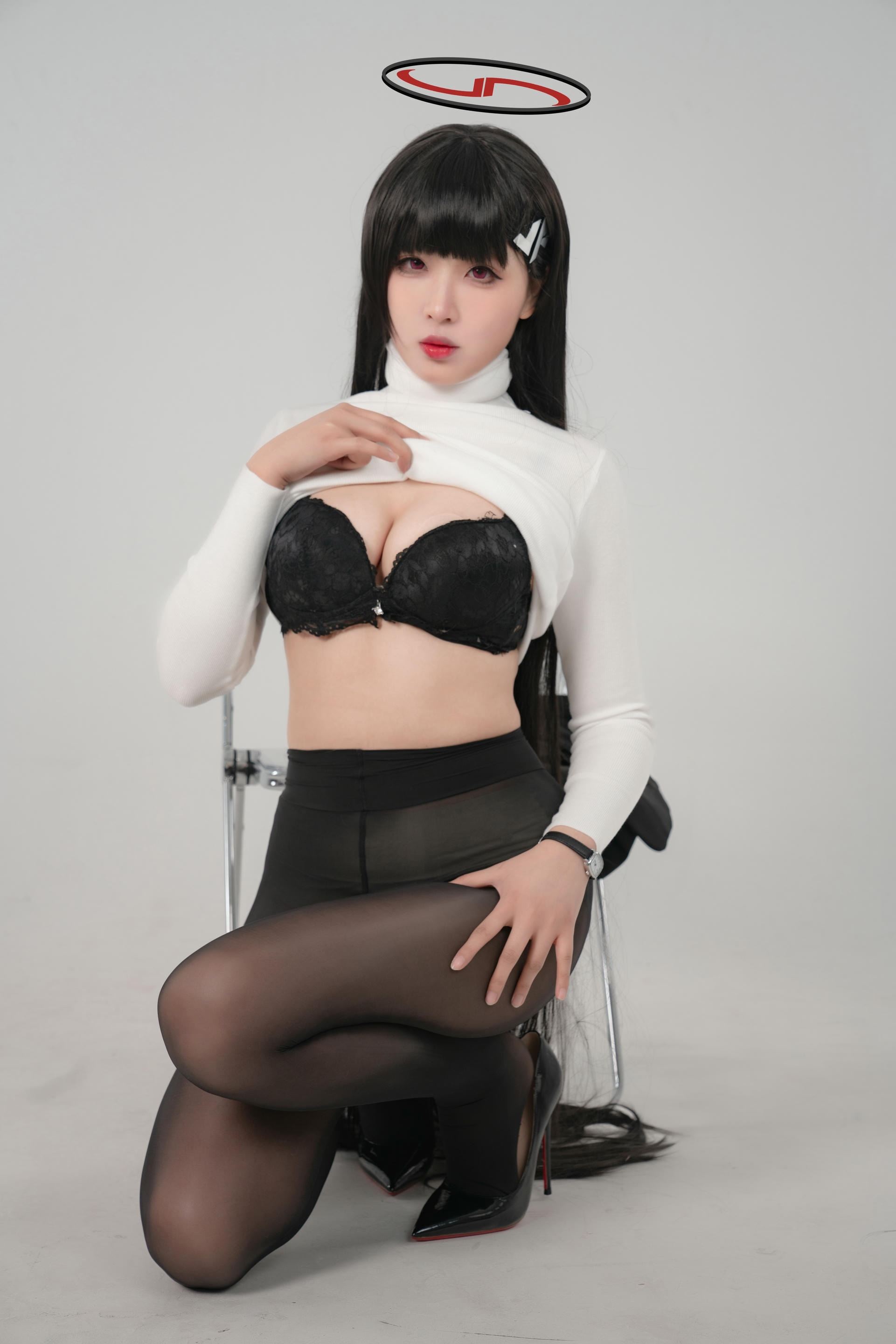 轩萧学姐-碧蓝档案 莉音 [85P2V-436MB]