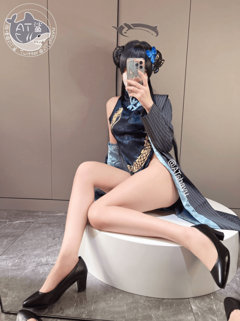 AT鲨-蔚蓝档案 妃咲旗袍 [30P-40MB]