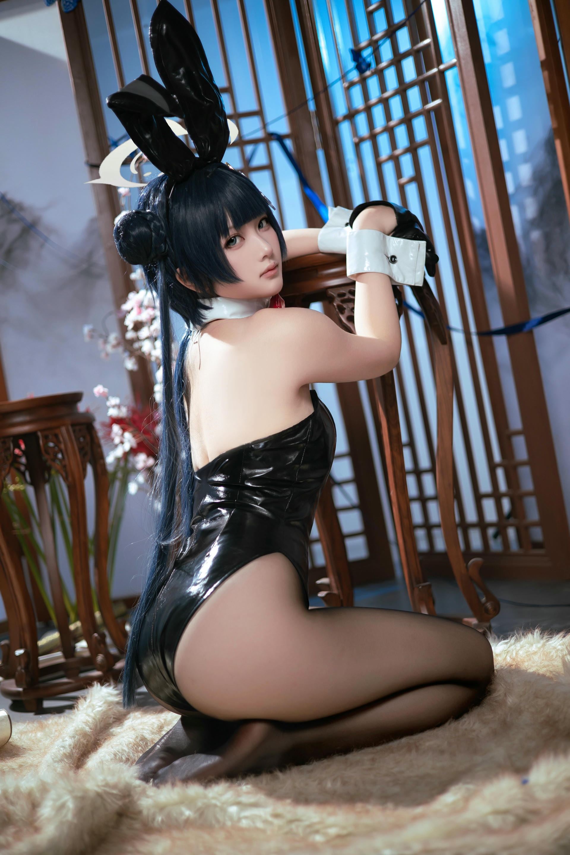 屿鱼-碧蓝档案 妃咲 兔女郎 [40P-268MB]