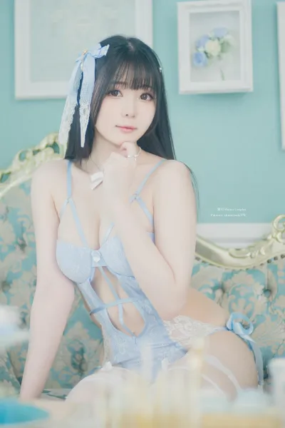 Blue Lingerie