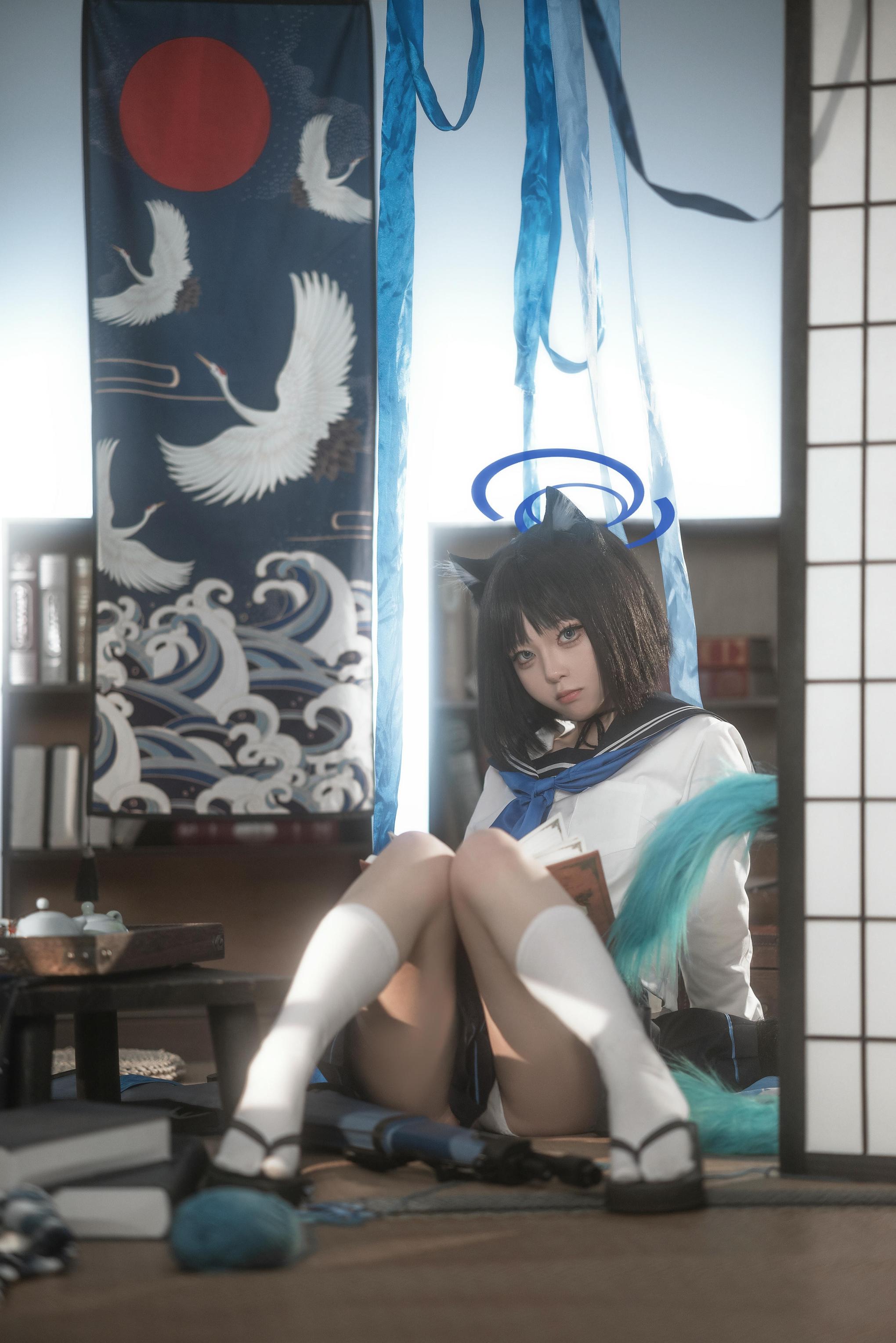 矢量鱼-蔚蓝档案 桐生桔梗 [28P-341MB]