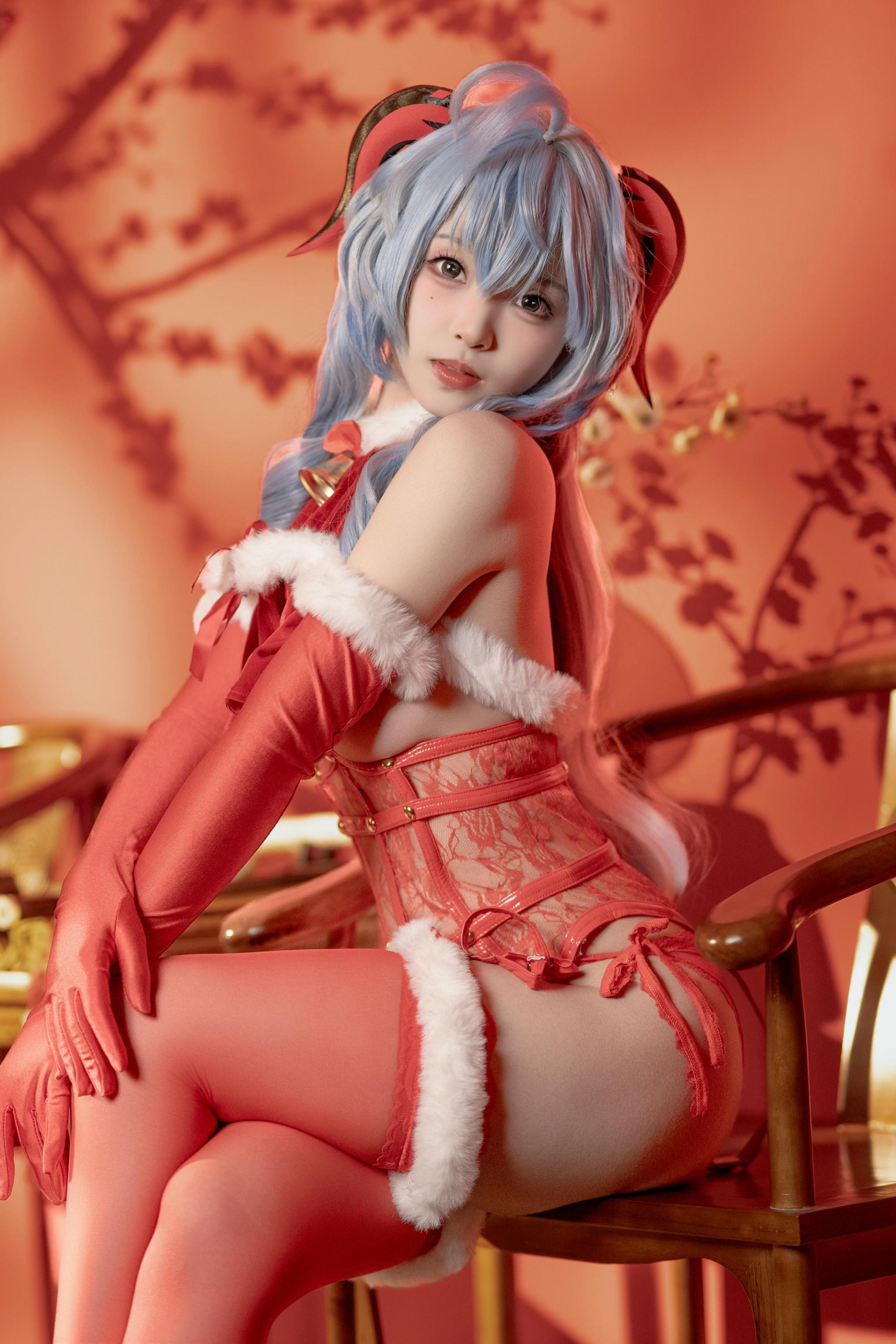 Bangni邦尼-原神 甘雨新春 [91P8V-1.62GB]