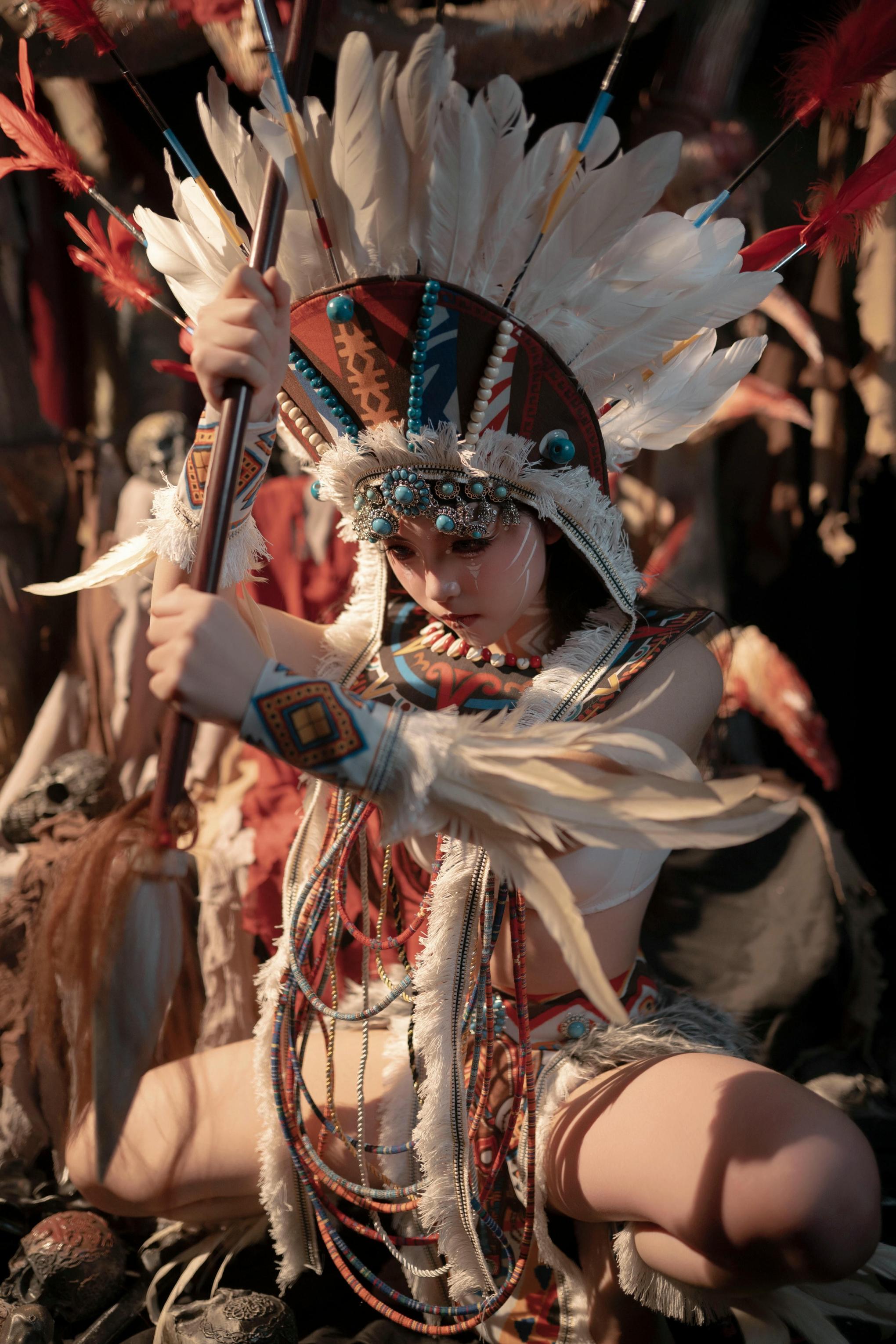 Bangni邦尼-印第安 紫舞龙 [99P-820MB]