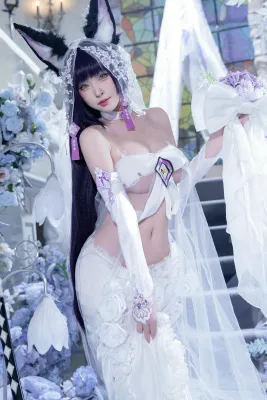 碧蓝航线 武藏紫藤花