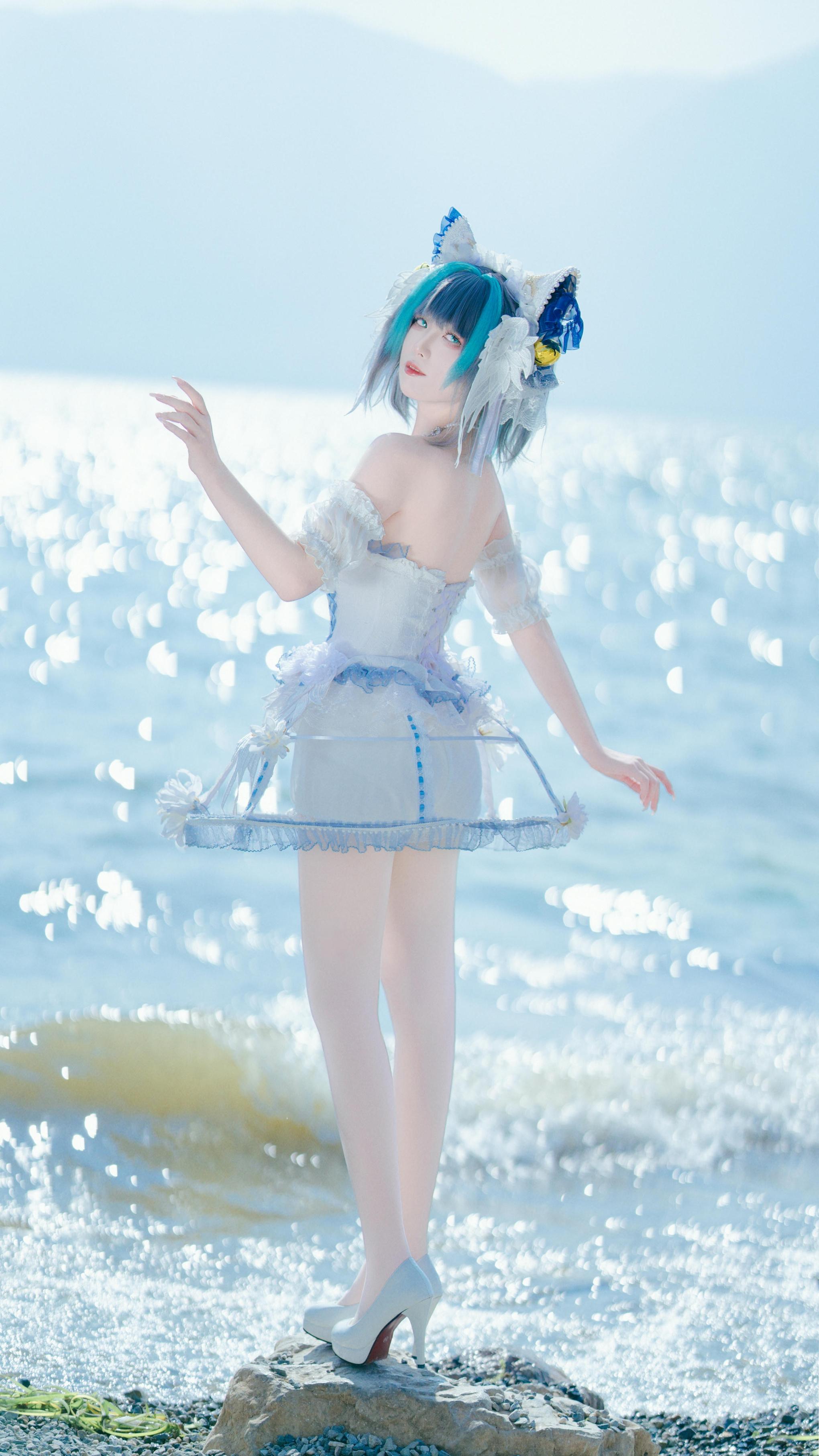 封疆疆v-碧蓝航线 柴郡小礼服 [10P-105MB]