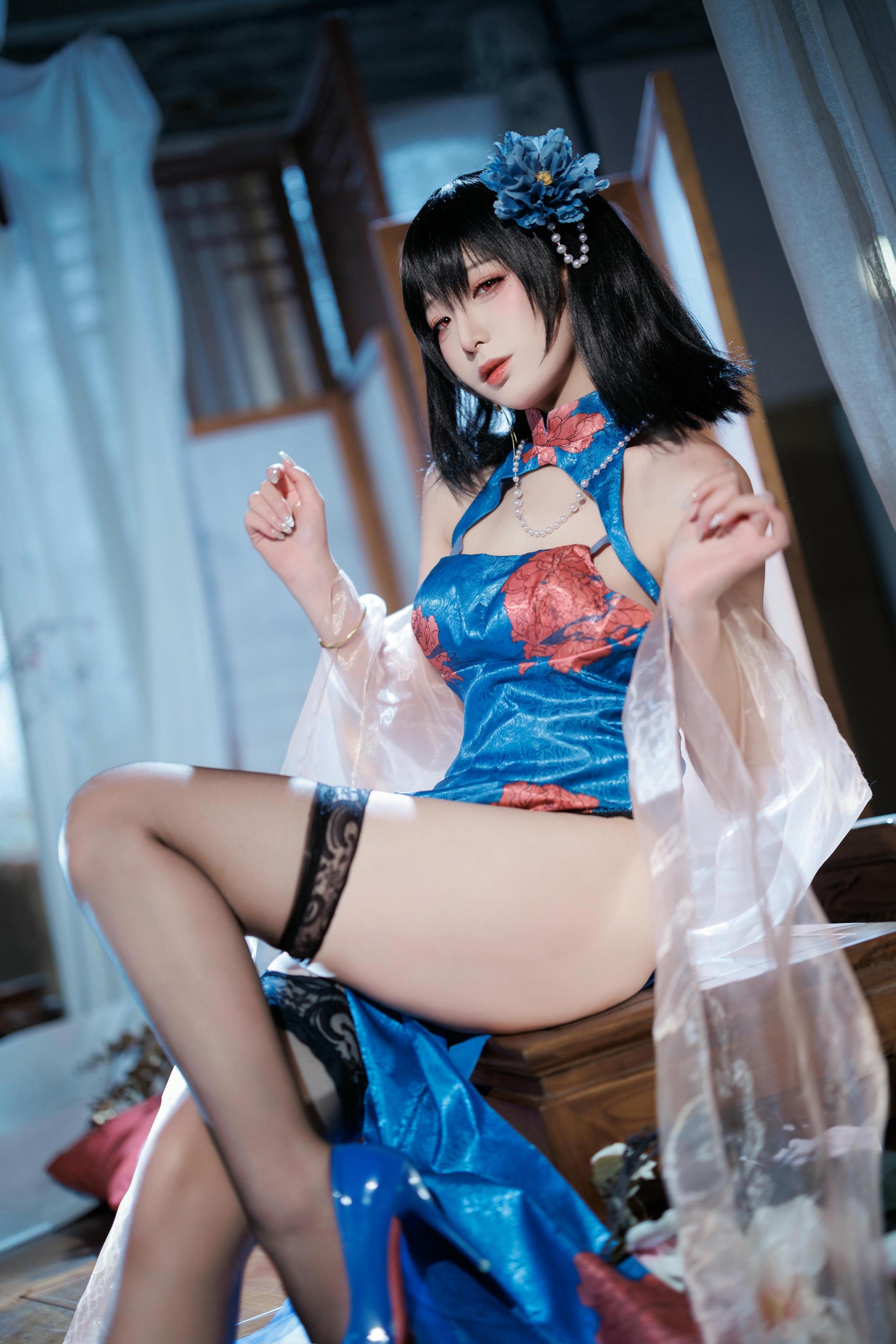 封疆疆v-碧蓝航线 建武旗袍 [36P-514MB]