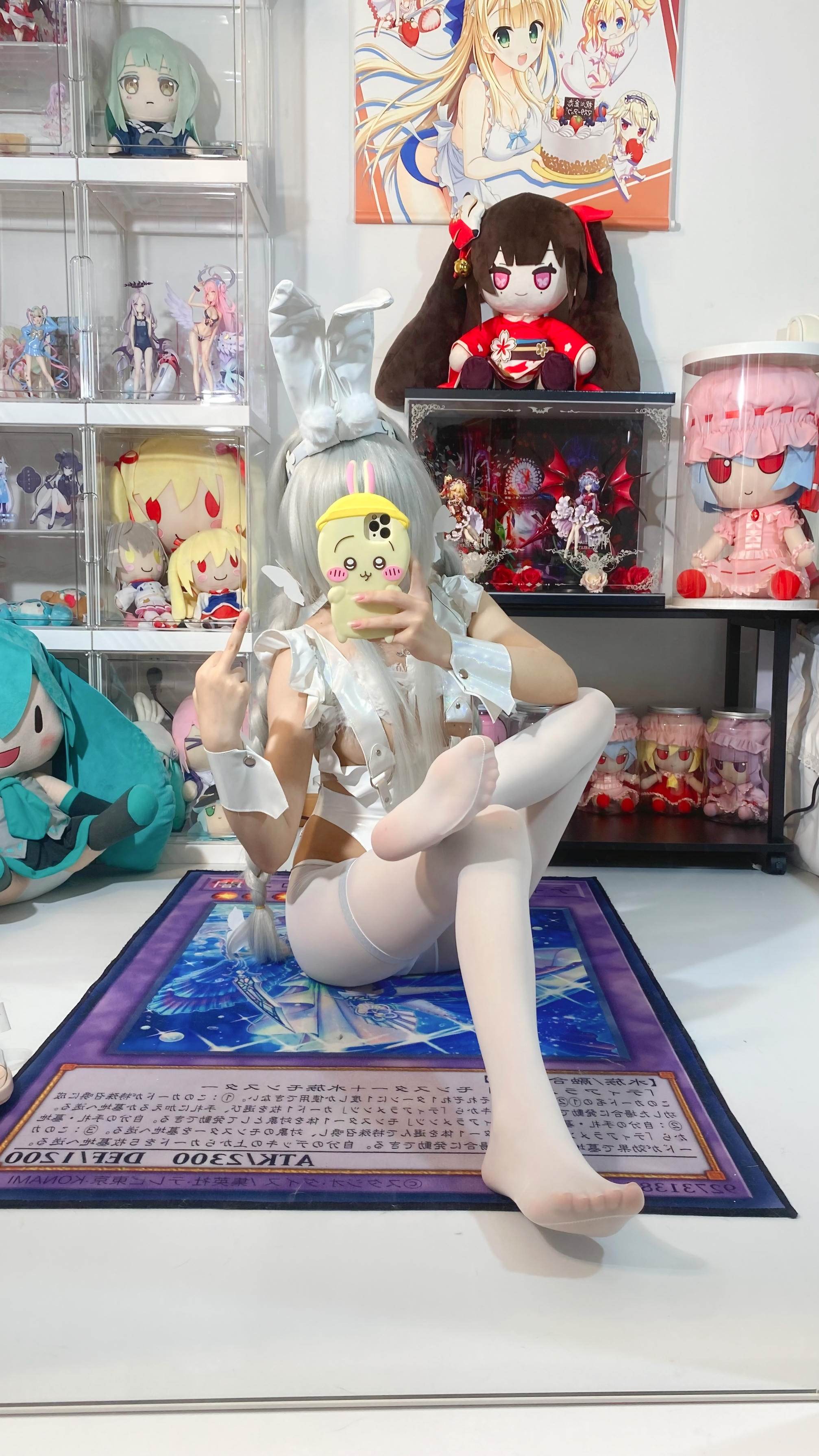 白栎Shirly-碧蓝航线 白丝恶毒白兔 [33P5V-577MB]