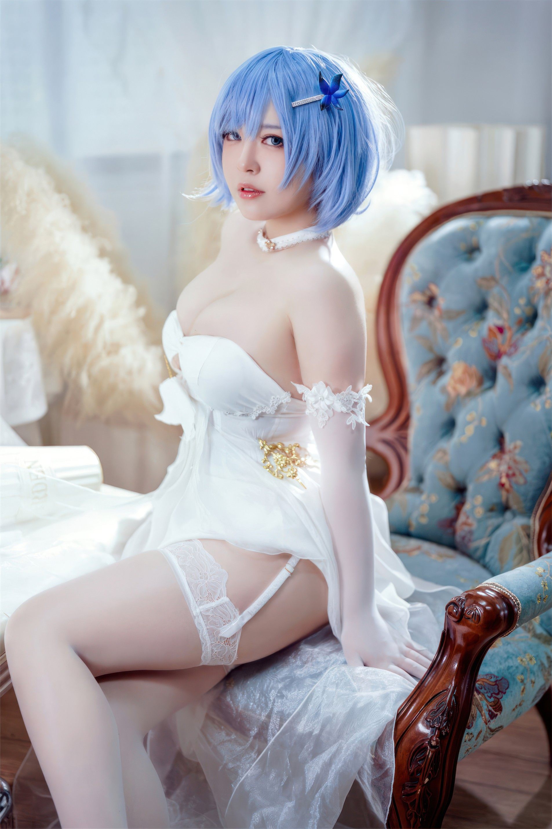 半半子-碧蓝航线 恰巴耶夫 白骑兵的旋律 礼服 [64P2V-306MB]