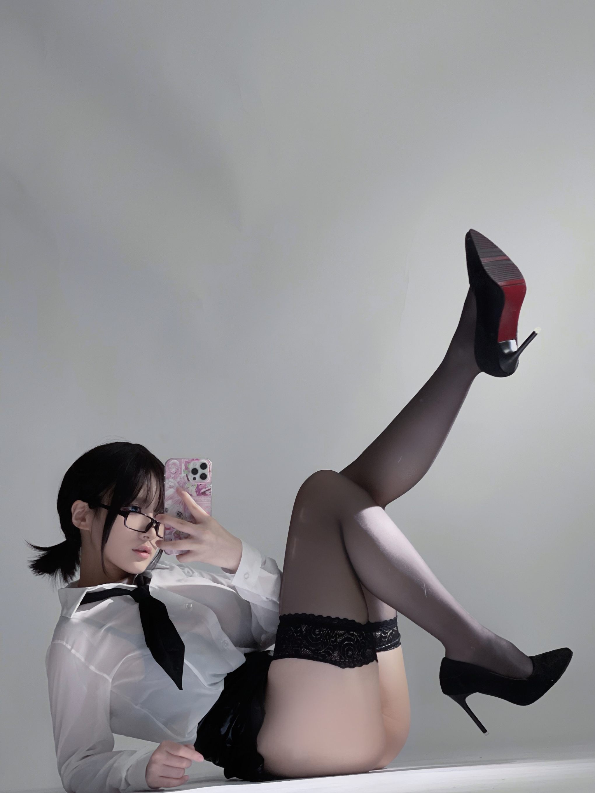 黑丝眼镜OL