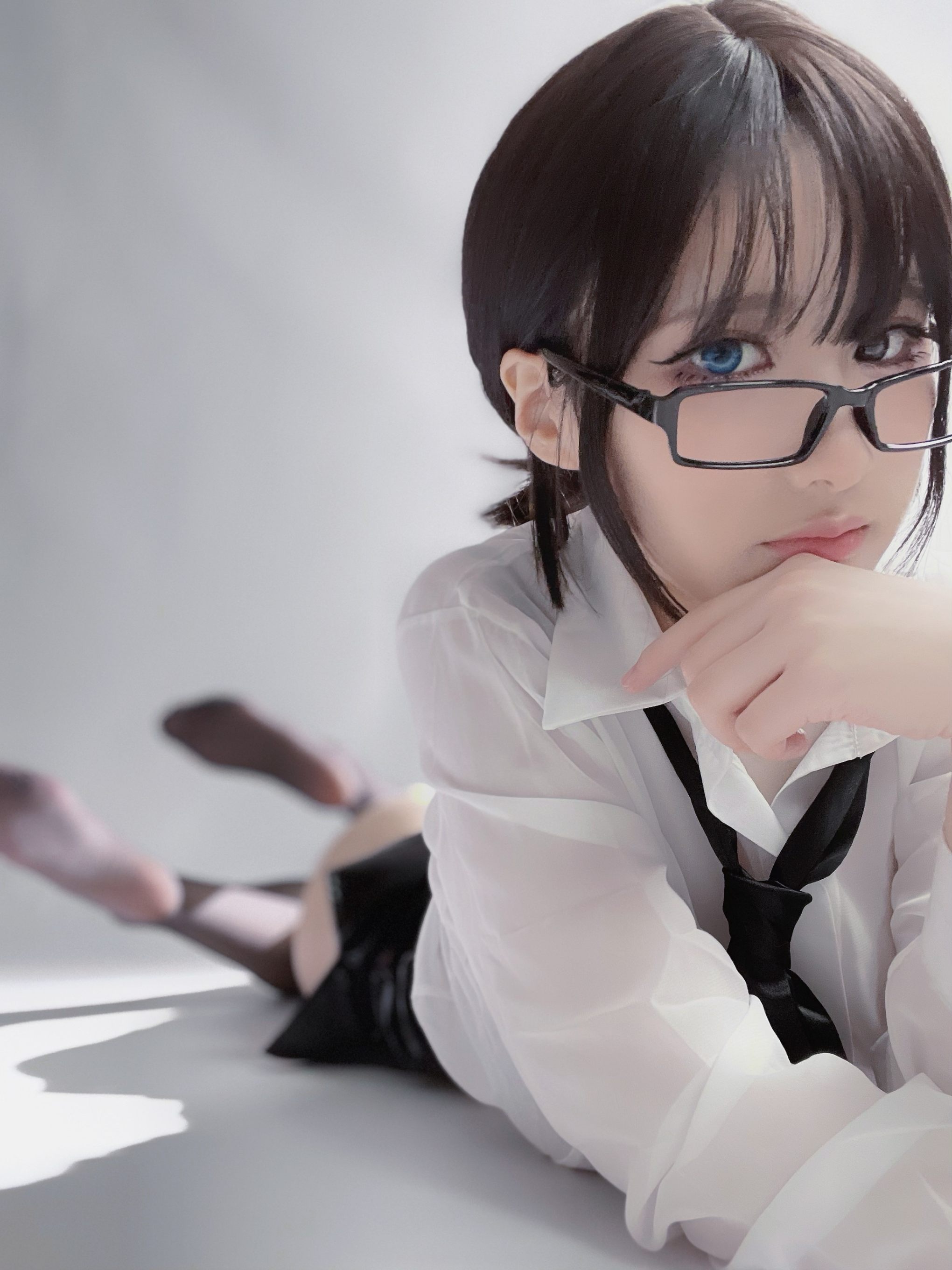 黑丝眼镜OL