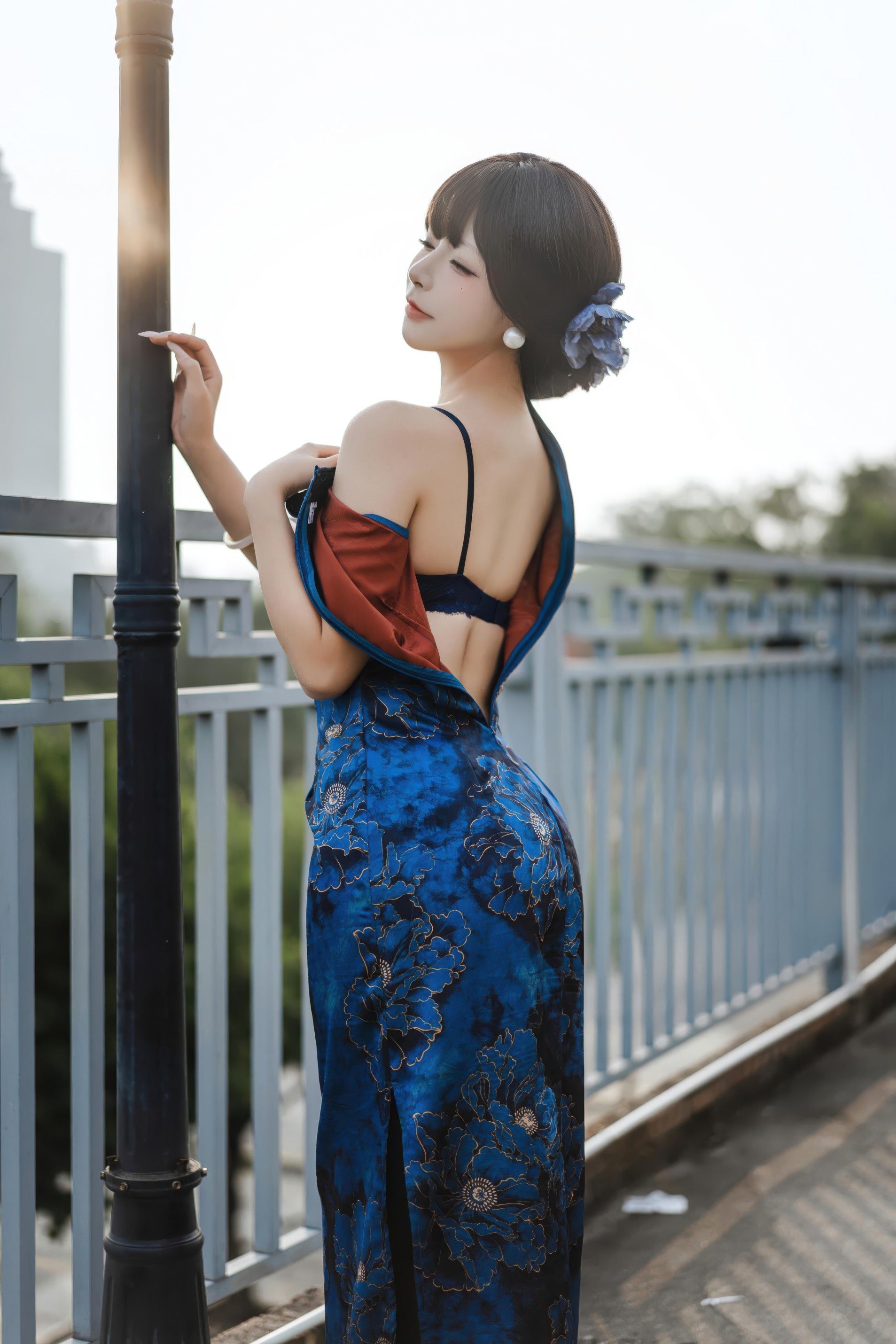 25-Vol.06 朝花夕拾 黑丝旗袍