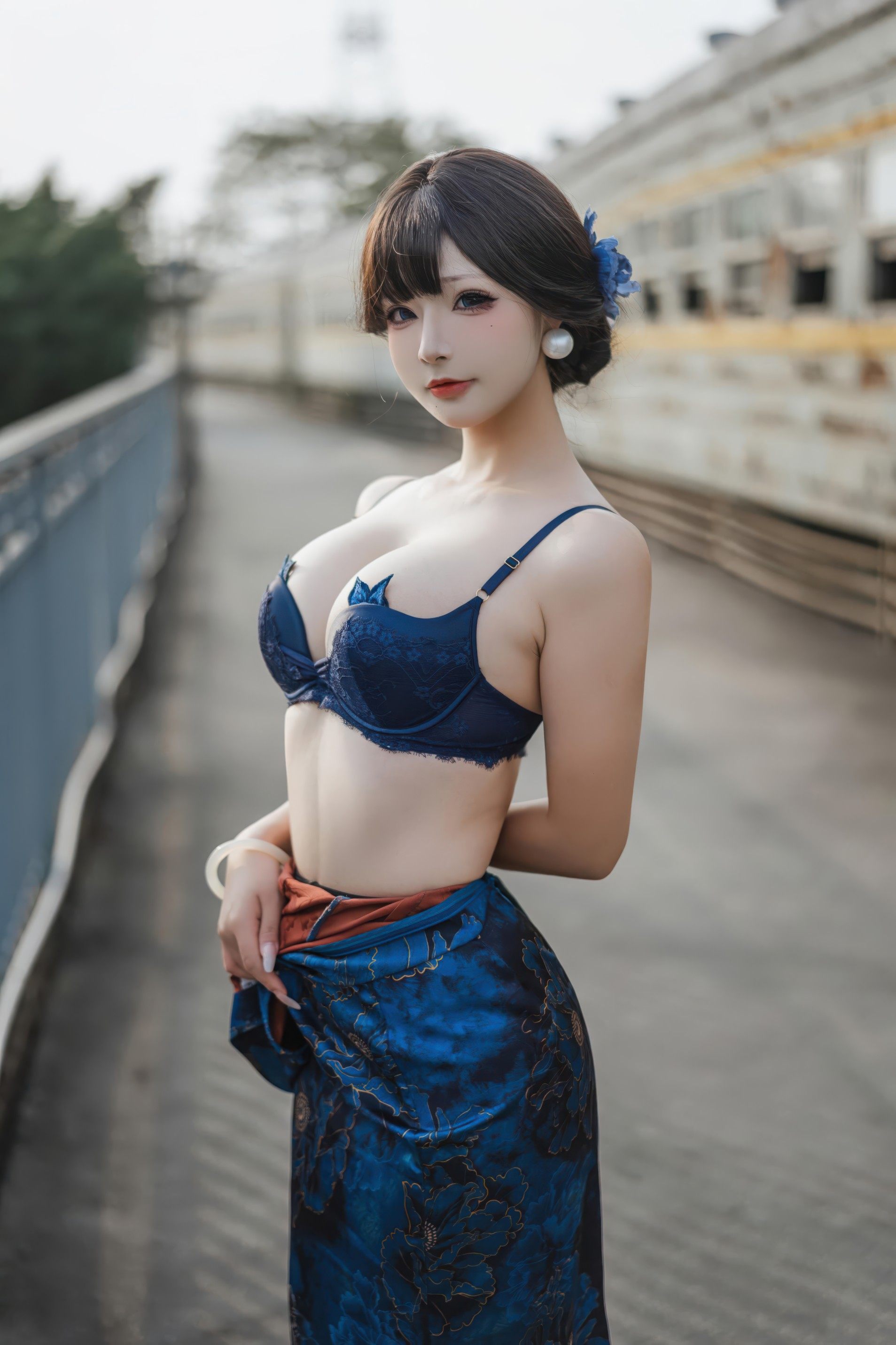 25-Vol.06 朝花夕拾 黑丝旗袍