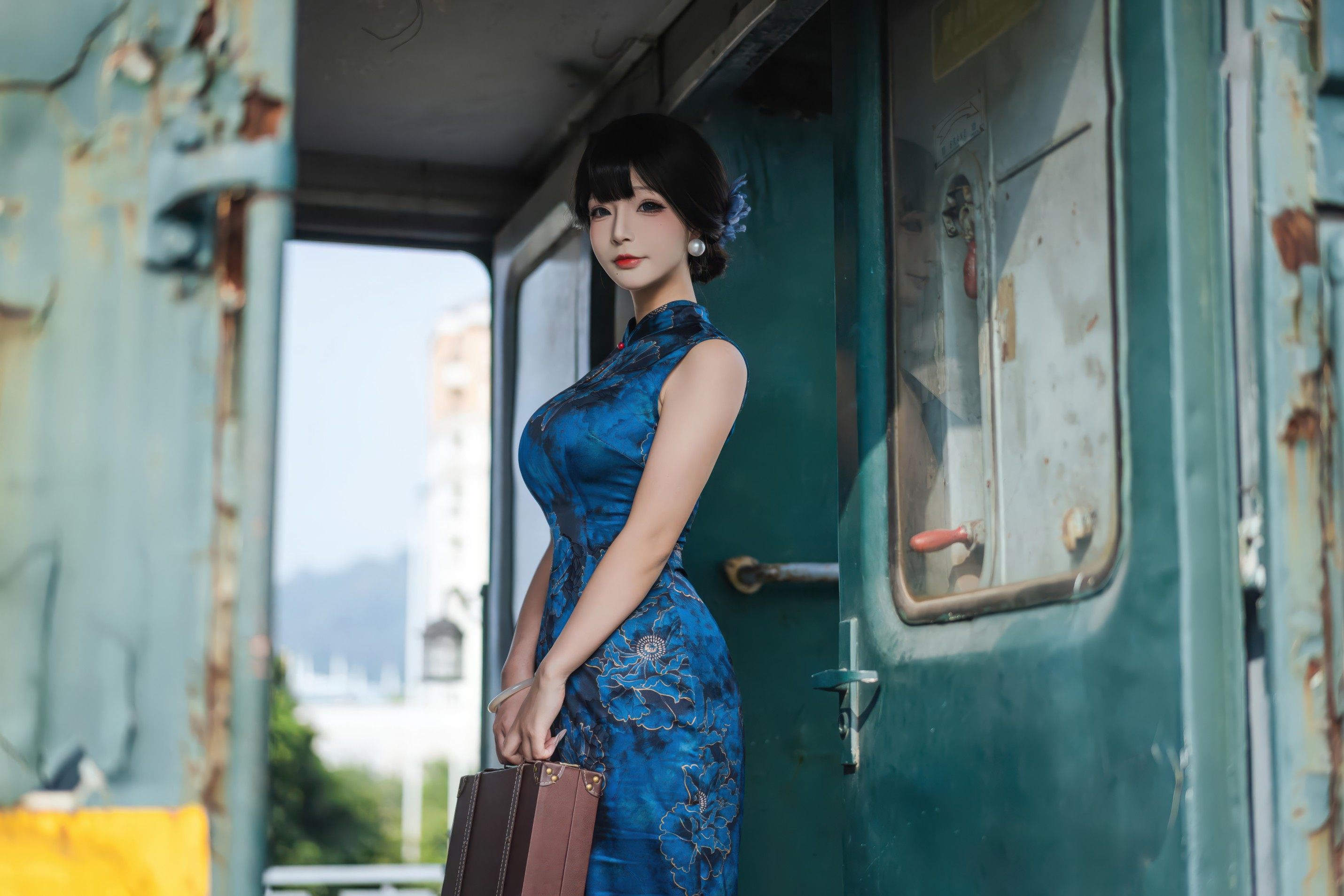 25-Vol.06 朝花夕拾 黑丝旗袍