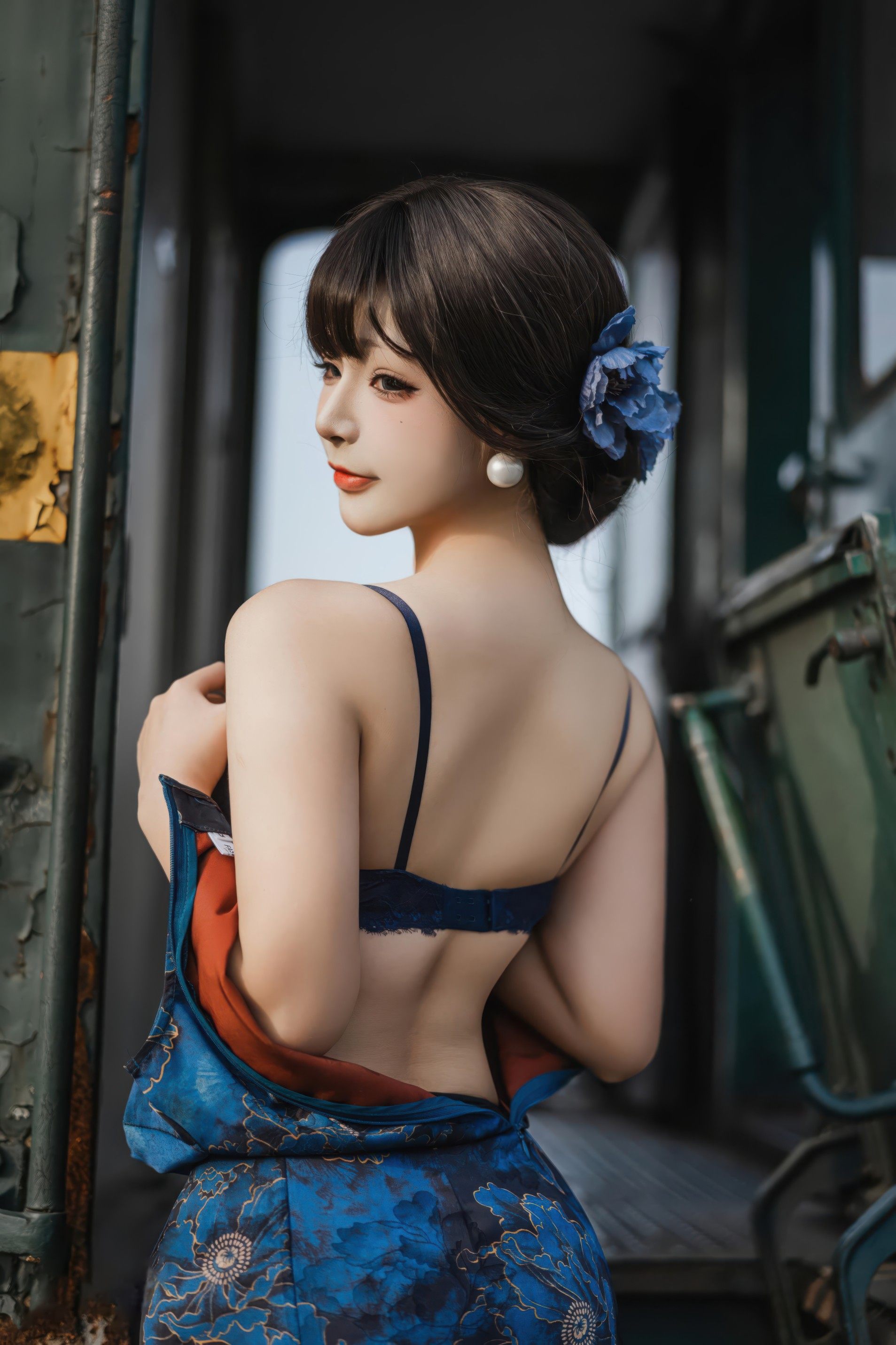 25-Vol.06 朝花夕拾 黑丝旗袍