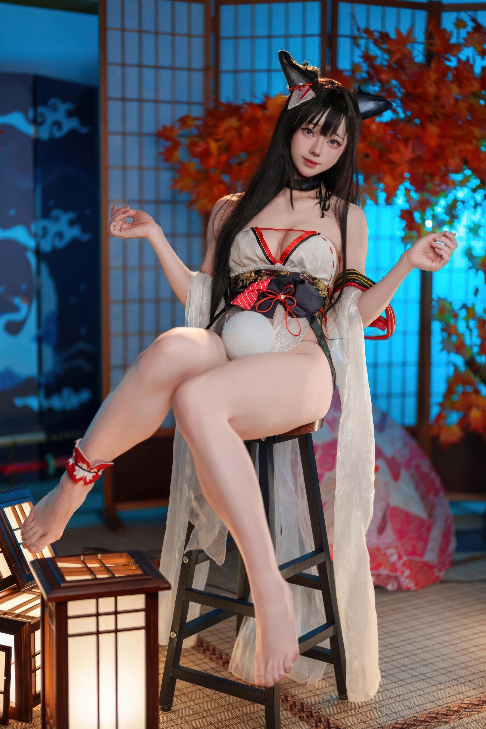 碧蓝航线 天城 泳装 [26P-257MB]