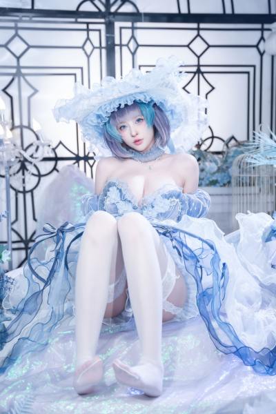 清水由乃 碧蓝航线 柴郡 废稿礼服 [42P-393MB] Cosplay写真第 32 张
