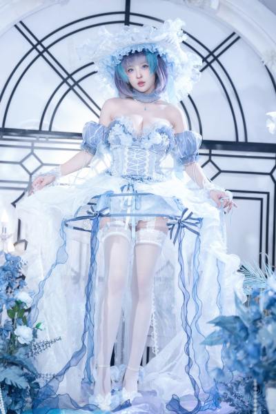 清水由乃 碧蓝航线 柴郡 废稿礼服 [42P-393MB] Cosplay写真第 2 张