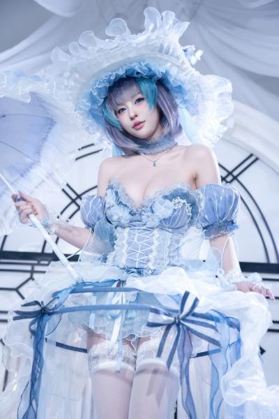 清水由乃 碧蓝航线 柴郡 废稿礼服 [42P-393MB] Cosplay写真第 15 张