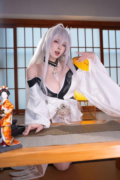 清水由乃-碧蓝航线 白丝白凤和服 [76P1V-1.65GB]