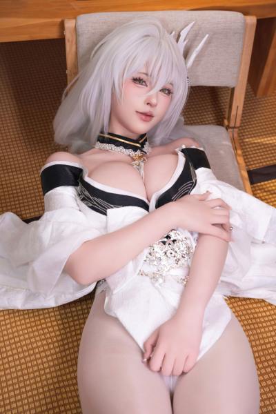 清水由乃 碧蓝航线 白丝白凤和服 [76P1V-1.65GB] Cosplay写真第 75 张