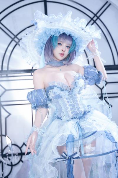 清水由乃 碧蓝航线 柴郡 废稿礼服 [42P-393MB] Cosplay写真第 4 张